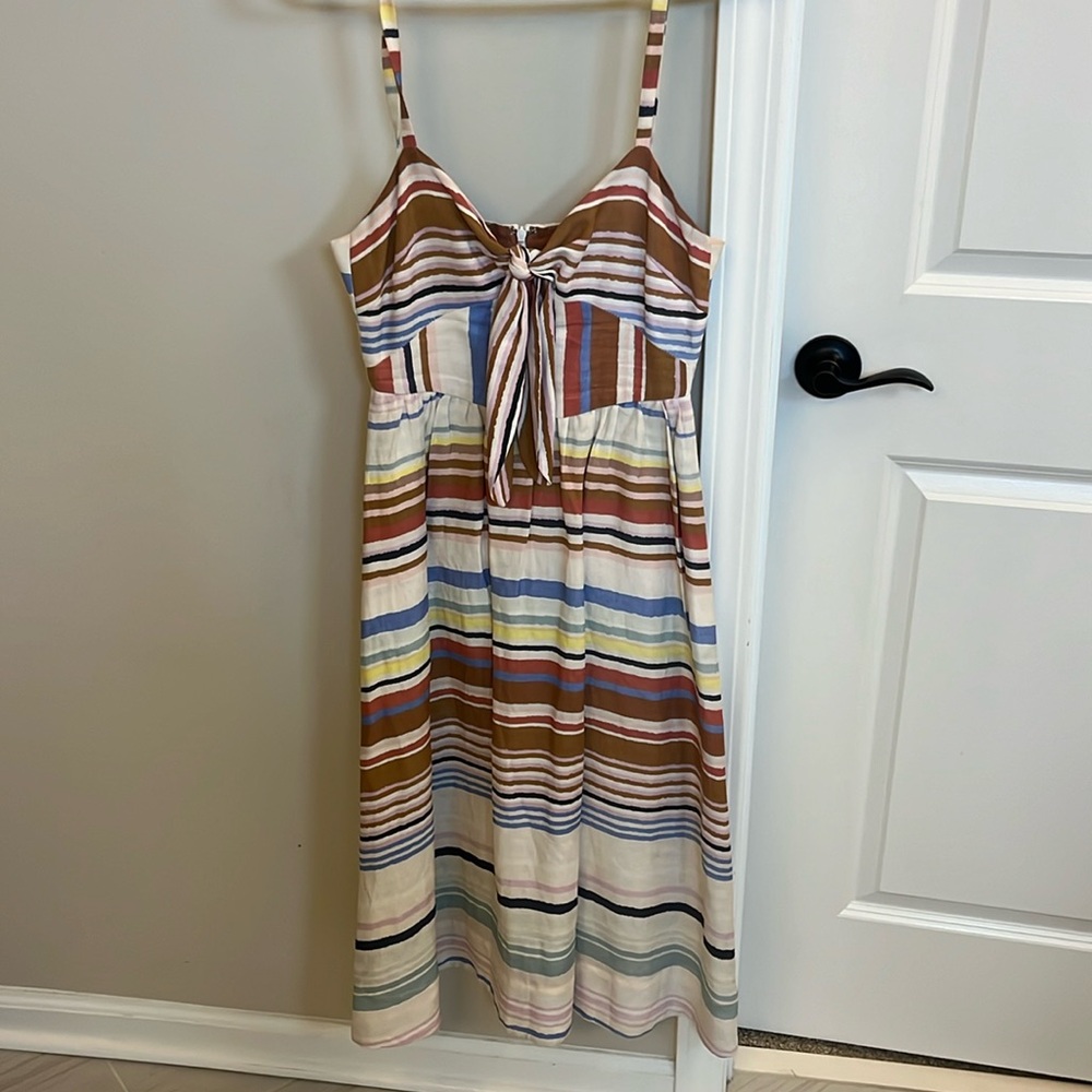 Midi strip sun dress by Whit